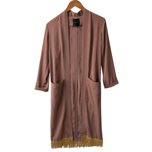 Blush Serpent Duster  Coat - Picture 2 of 4